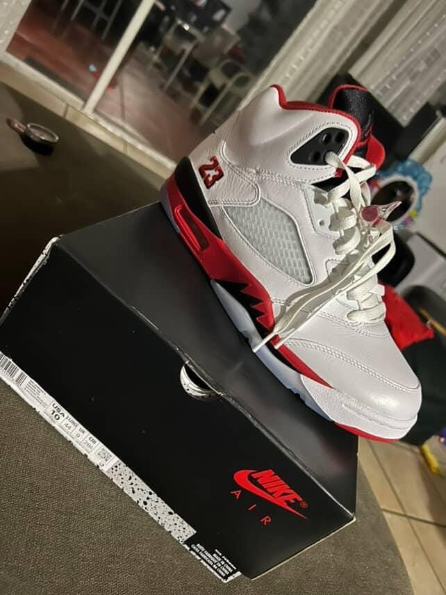 Fire Red 5s
